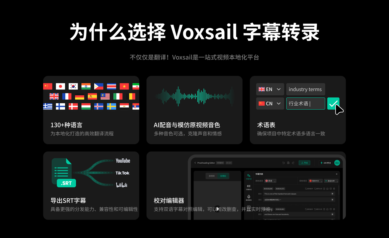 字幕转录能力
